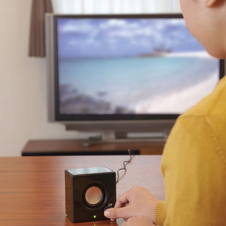 スマイルキッズ商品 液晶テレビ対応手もとスピーカー