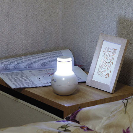スマイルキッズ商品 自動点灯LEDランタン