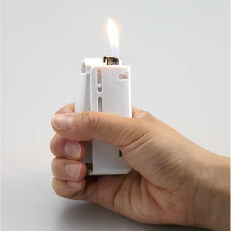 スマイルキッズ商品 軽着火プッシュライター補助具