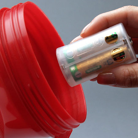 スマイルキッズ商品 単3が3個で単1電池アダプター