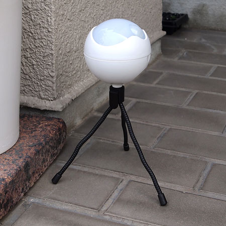 スマイルキッズ商品 防雨LEDセンサーライト
